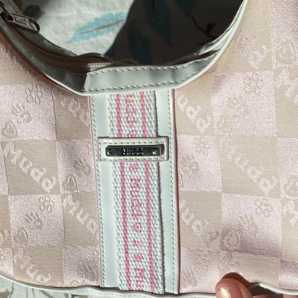 Mudd Checkered Pink Hand/Shoulder Bag🤍🎀 - Picture 4 of 14